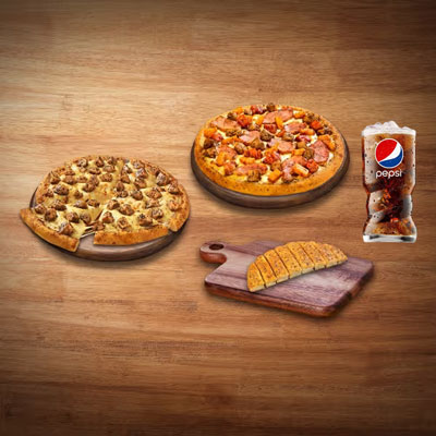 "Meal for 2 from Dominos (Non Veg) - Combo - 06 - Click here to View more details about this Product